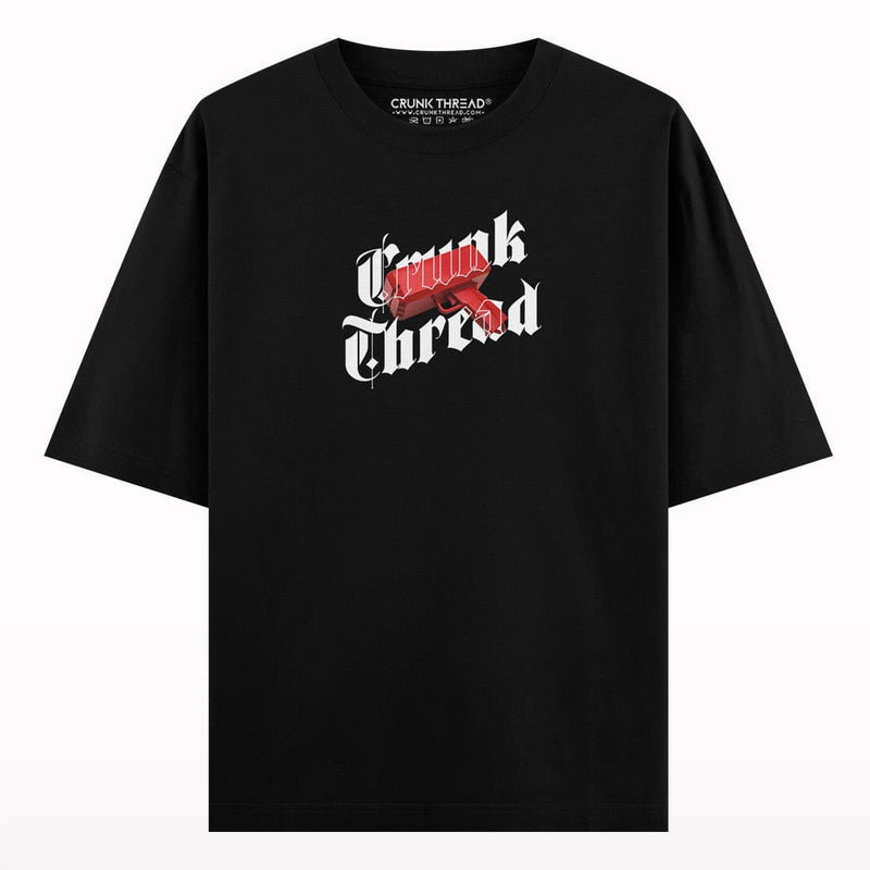 Crunk Thread Hustler Cupid Oversized T-shirt.