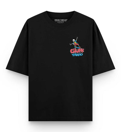 Crunk Thread Doodle Hip Hop Oversized T-shirt