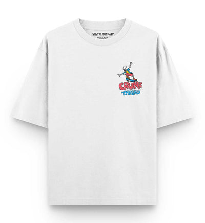 Crunk Thread Doodle Hip Hop Oversized T-shirt