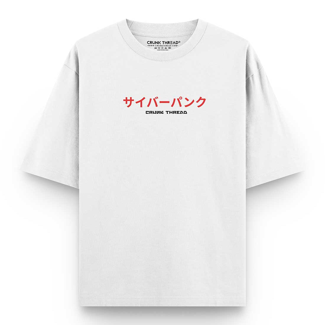 Crunk Thread Cyberpunk Oversized T-shirt