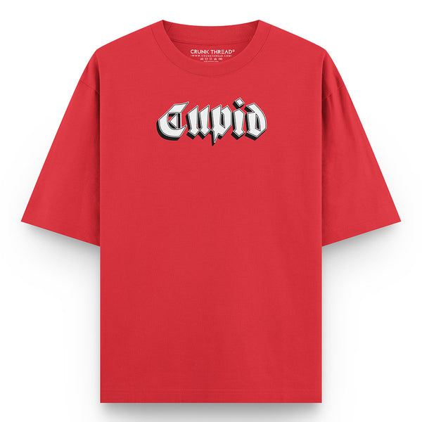 Cupid-love-oversized-t-shirt-front - Crunk Thread