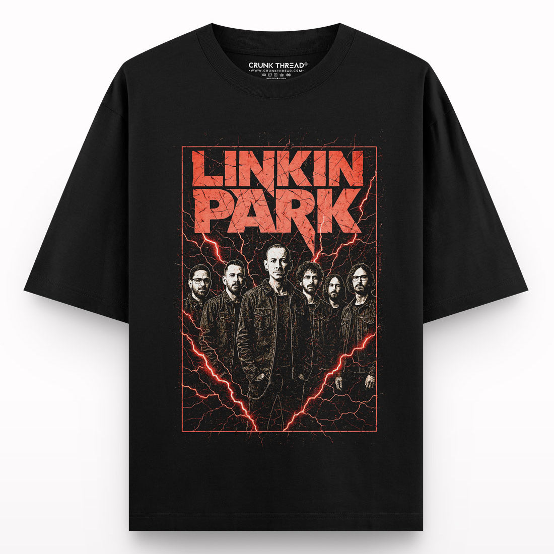 Cyberpunk-LP-oversized-t-shirt - Crunk Thread