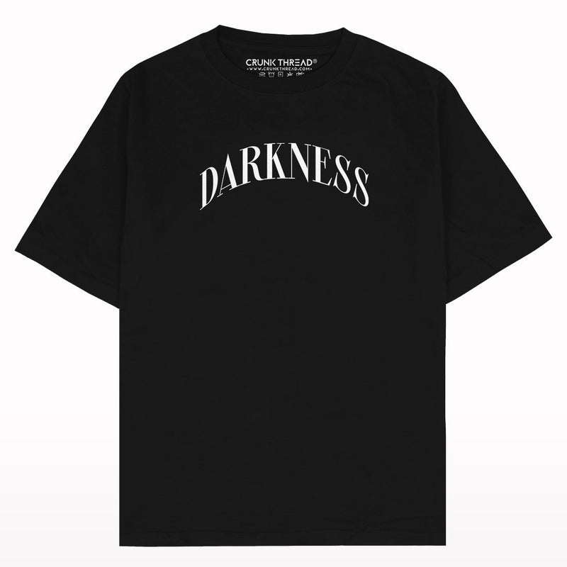 Darkness Skull Oversized T-shirt Front