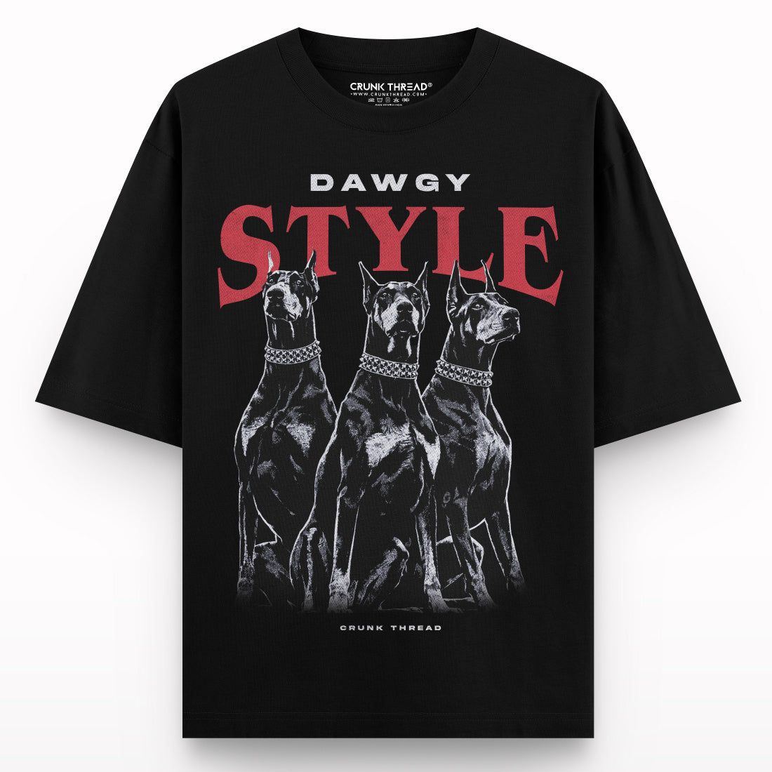 DAWGY-STYLE-DOBERMAN-OVERSIZED-T-SHIRT - Crunk Thread