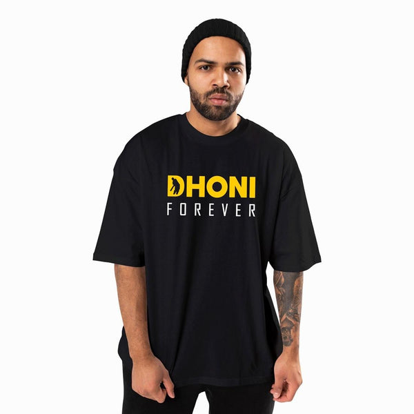 Dhoni Forever Oversized T-shirt - Crunk Thread