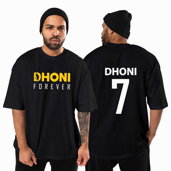 Dhoni Forever Oversized T-shirt - Crunk Thread