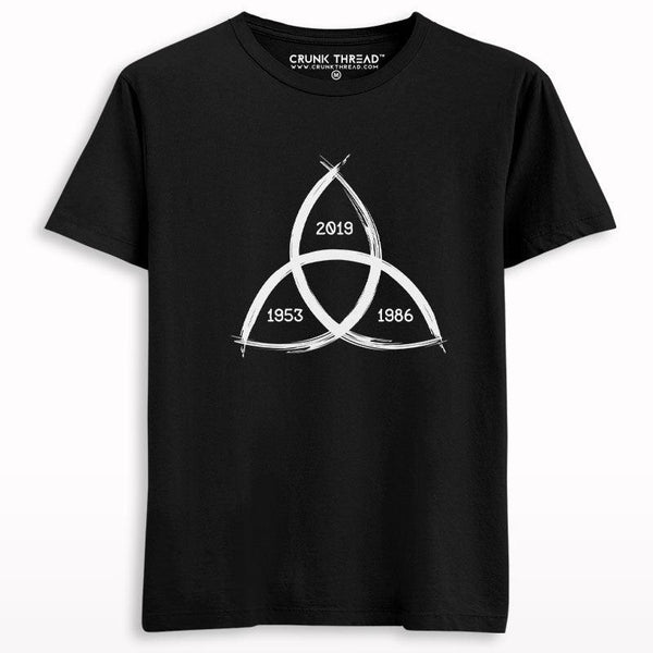 Dark Triquetra Half Sleeve T-shirt - Crunk Thread