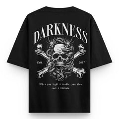 Darkness Skull Oversized T-shirt