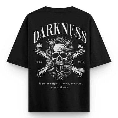 Darkness Skull Oversized T-shirt