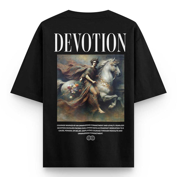 Devotion-oversized-t-shirt - Crunk Thread