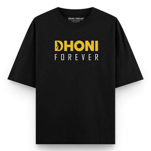 Dhoni-forever-oversized-t-shirt - Crunk Thread