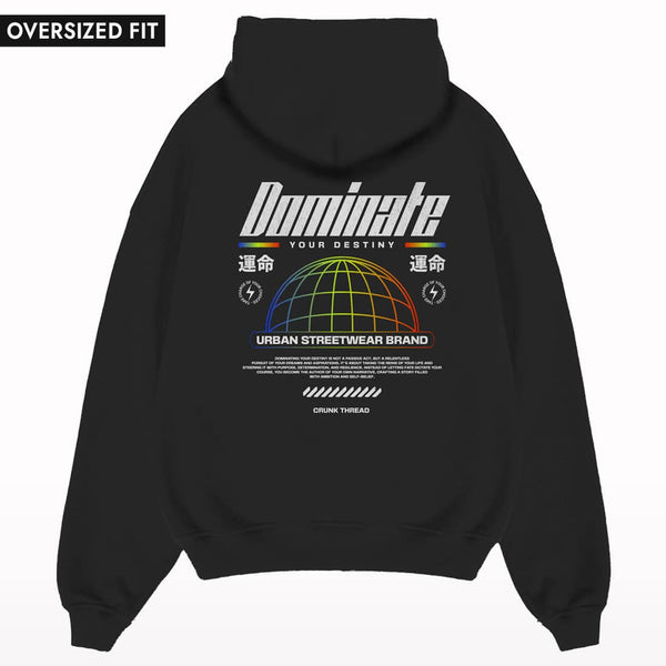 Dominate Oversized Hoodie - Crunk Thread