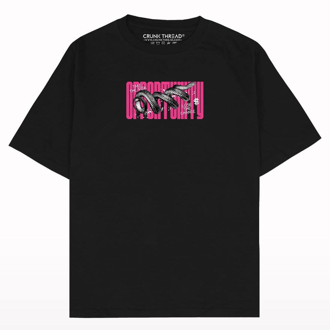 Don't miss opportunity Oversized T-shirt - Crunk Thread