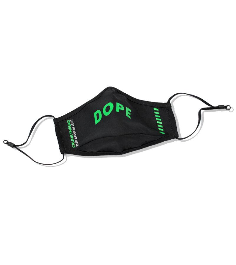 Dope Face Mask With Nose Clip & Adjustable Ear Loop - Crunk Thread