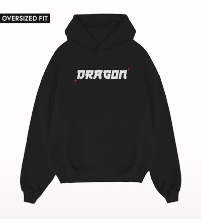 Dragon Ancient Beast Oversized Hoodie - Crunk Thread