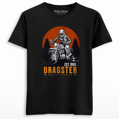 Dragster Biker T-shirt - Crunk Thread