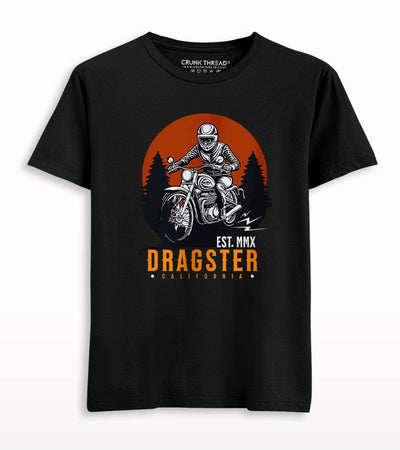 Dragster Biker T-shirt - Crunk Thread