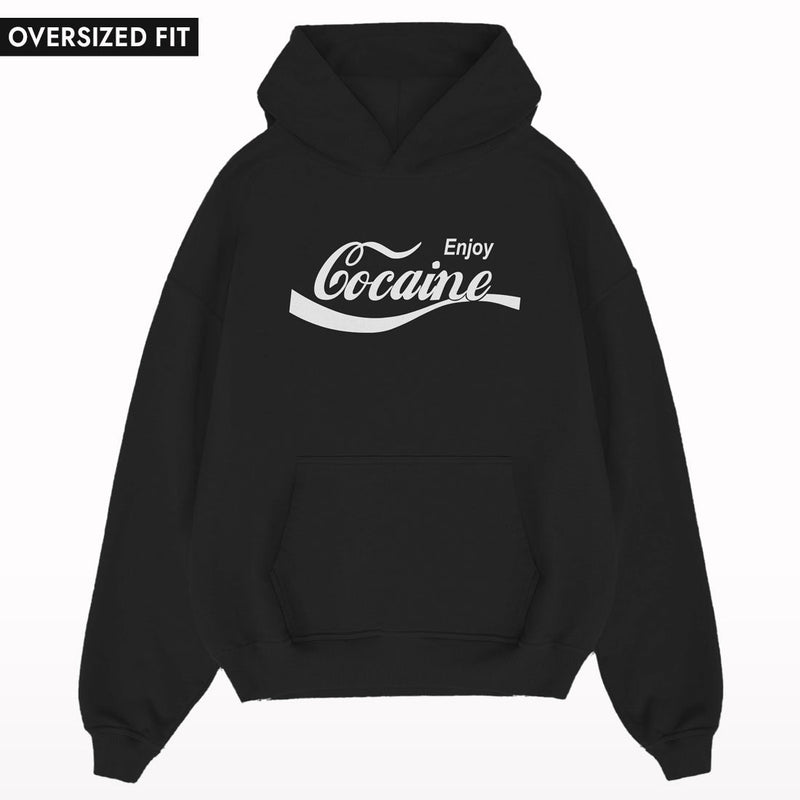 Enjoy Cocaine Oversized Hoodie.