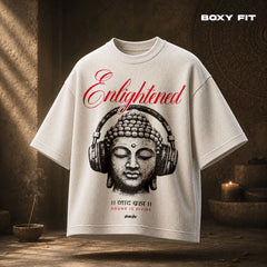 Enlightened Waffle Knit Boxy Tshirt | Crunk Thread