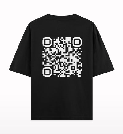 F*ck You QR Code Oversized T-shirt - Crunk Thread