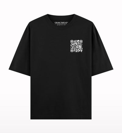 F*ck You QR Code Oversized T-shirt - Crunk Thread