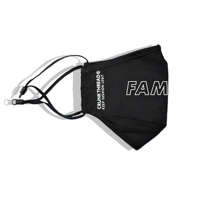 Famous Face Mask With Nose Clip & Adjustable Ear Loop - Crunk Thread