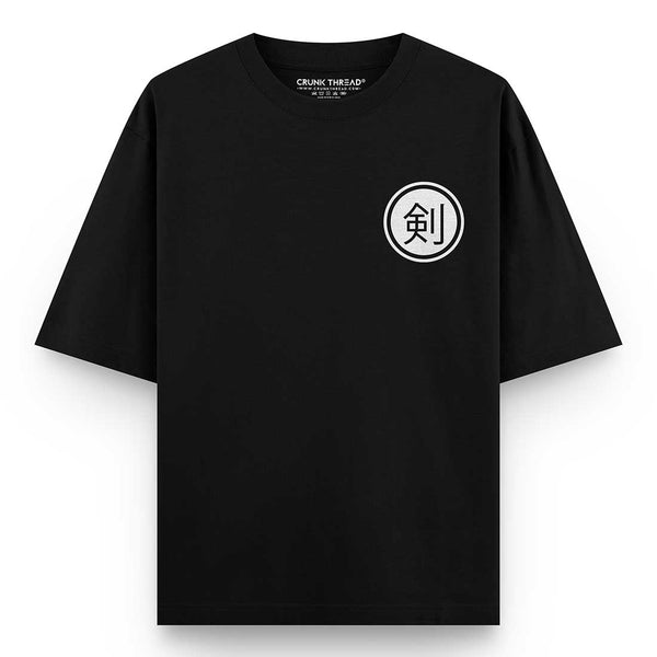 Fight-like-you-already-died-oversized-t-shirt-front - Crunk Thread