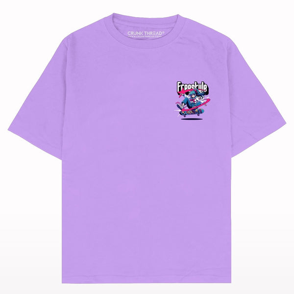 Freestyle Y2k Oversized T-shirt - Crunk Thread