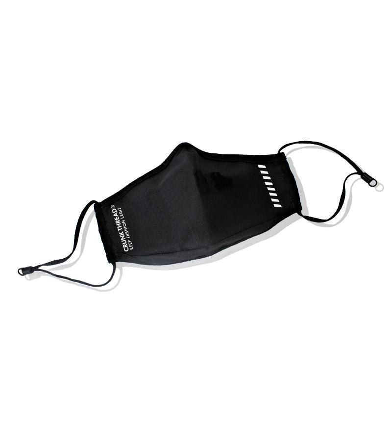 Crunk Thread Face Mask With Nose Clip & Adjustable Ear Loops - Crunk Thread