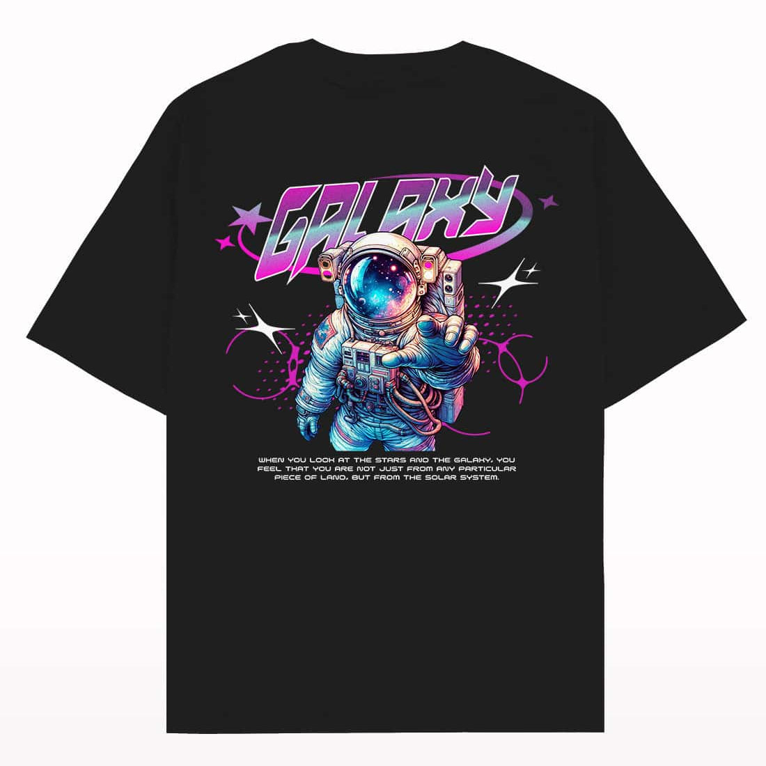 Galaxy Oversized T-shirt - Crunk Thread