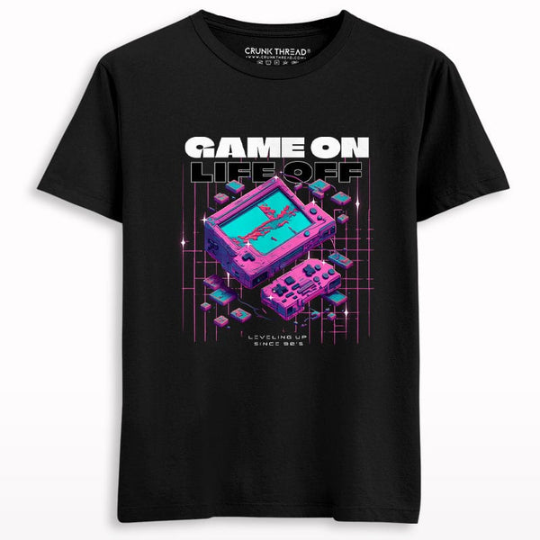 Game On Life Off T-shirt - Crunk Thread