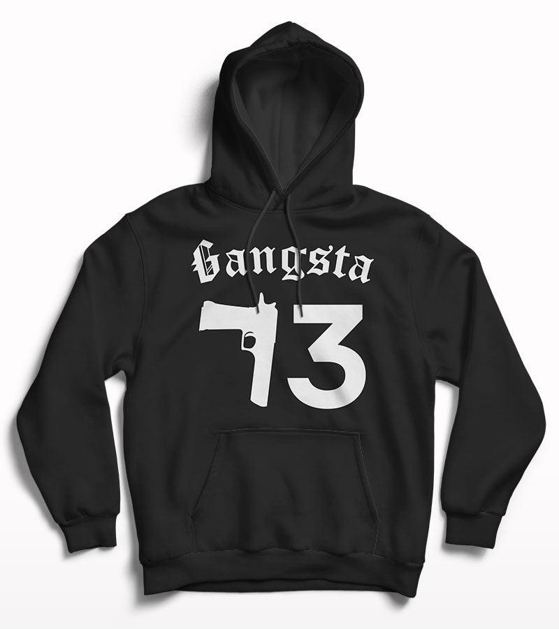 Gangsta 73 Men's Hoodie - Crunk Thread