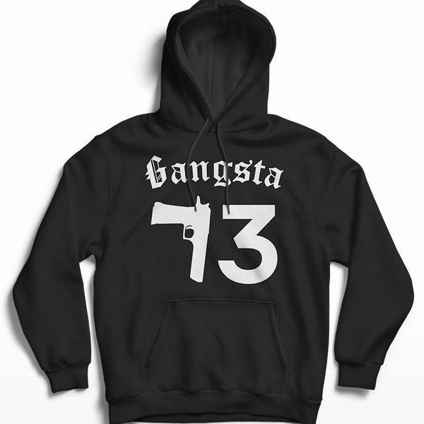 Gangsta 73 Men's Hoodie - Crunk Thread