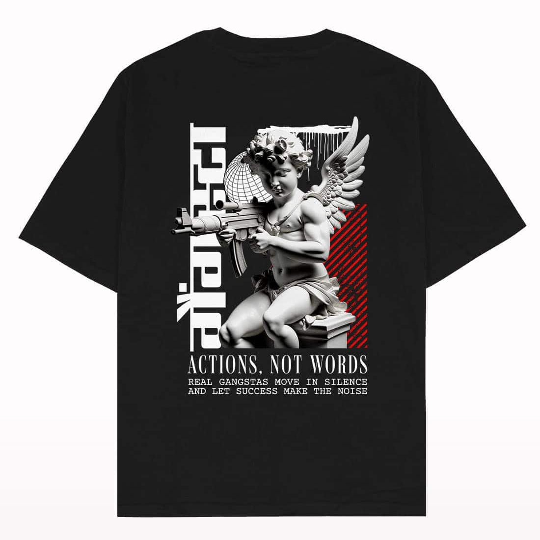 Gangsta Oversized T-shirt - Crunk Thread