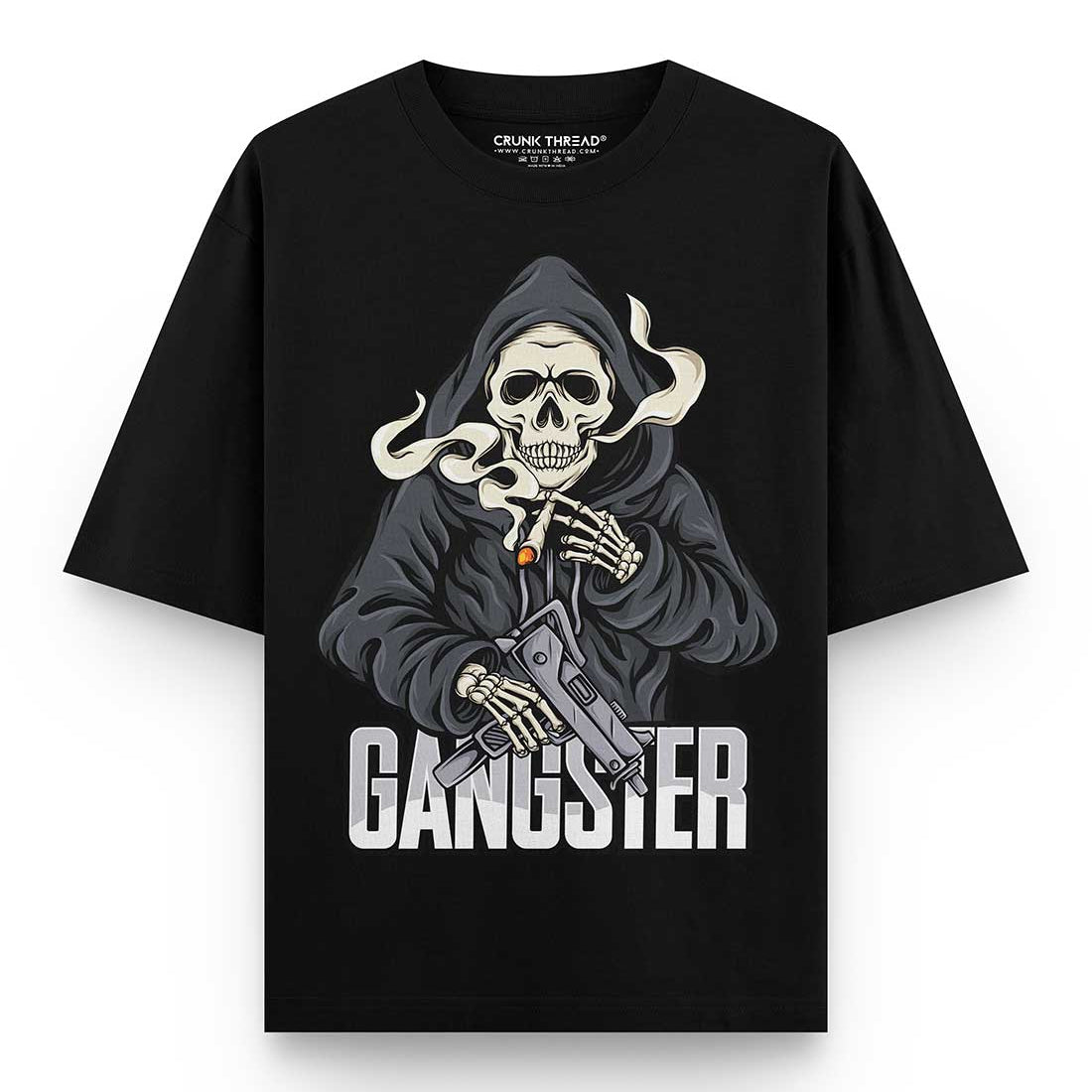 Gangster Graphic Oversized T-shirt
