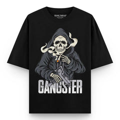 Gangster Graphic Oversized T-shirt