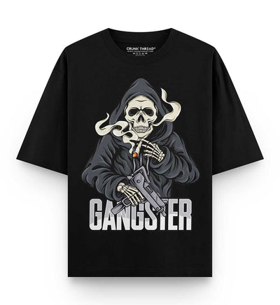 Gangster Graphic Oversized T-shirt