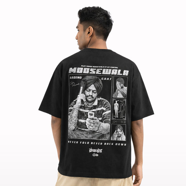 Sidhu Moosewala Goat Oversized T-shirt