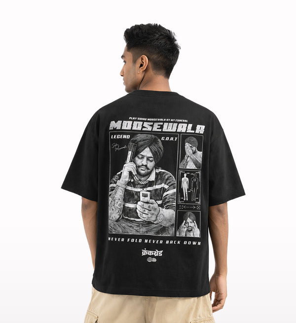 Sidhu Moosewala Goat Oversized T-shirt