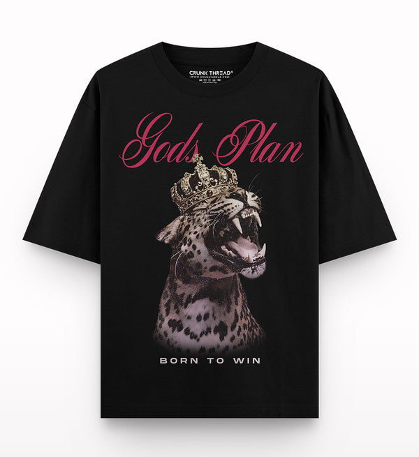 God's Plan Oversized T-shirt