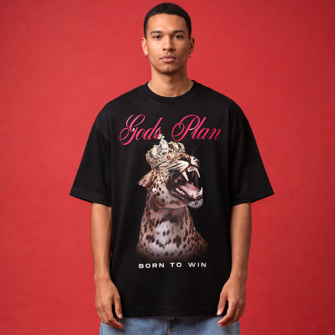 Gods-plan-oversized-t-shirt - Crunk Thread