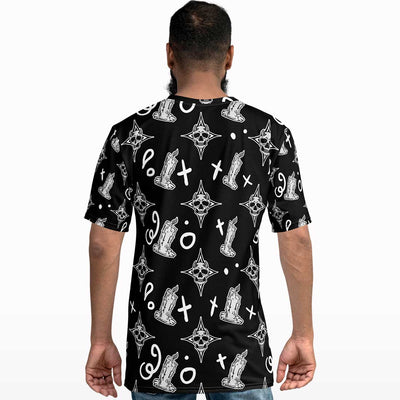 Gothic All Over Print T-shirt - Crunk Thread