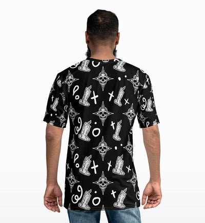 Gothic All Over Print T-shirt - Crunk Thread