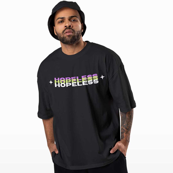 Hopeless Men Oversized T-shirt - Crunk Thread