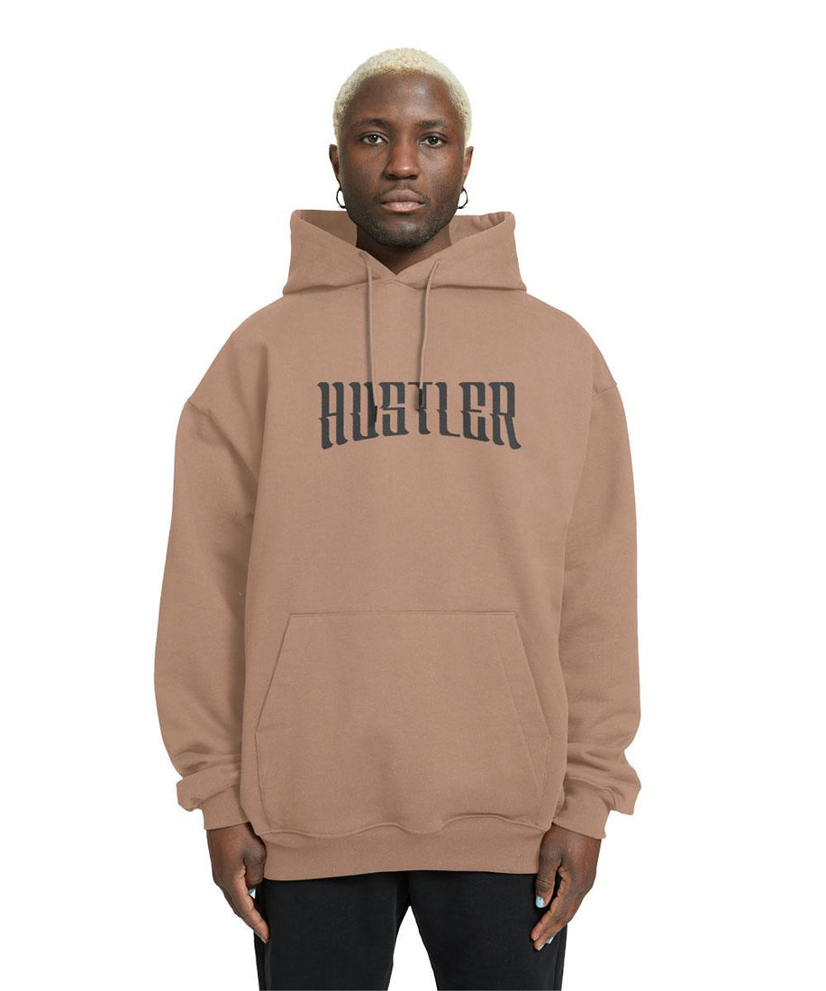 Hustler Relaxed Fit Drop Shoulder Hoodie - Crunk Thread
