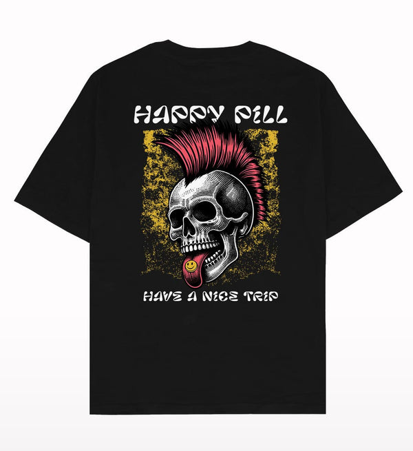 Happy Pill Punk Oversized T-shirt