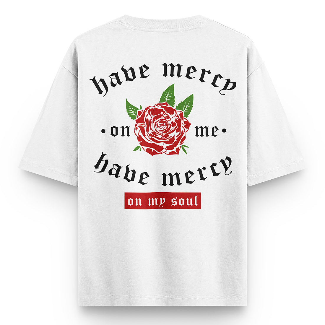 Mercy Oversized White T-shirt