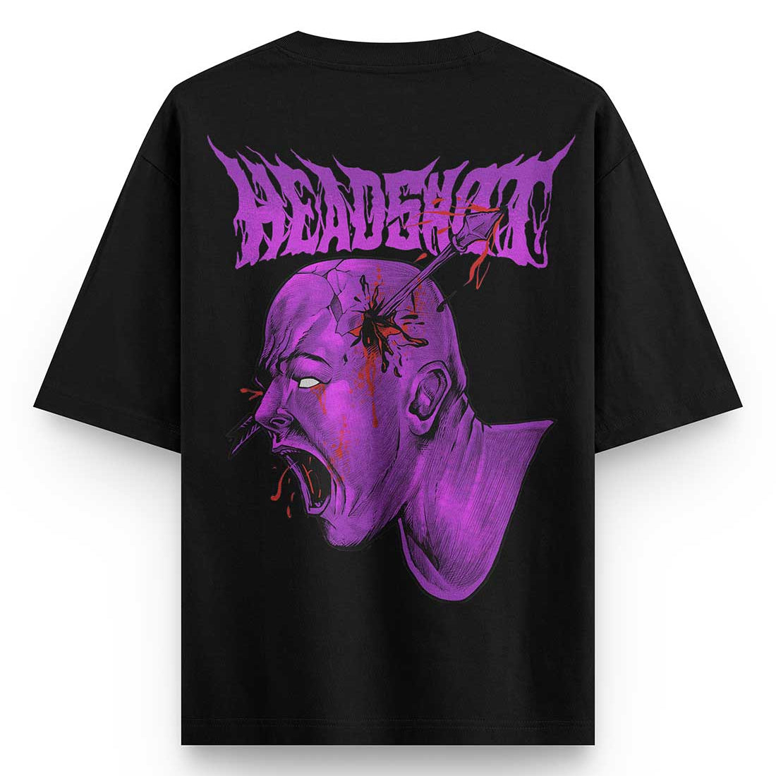 Love is like a headshot Oversized T-shirt