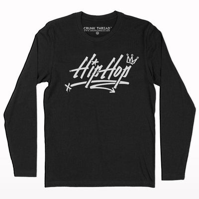 Hip hop graffiti full sleeve T-shirt - Crunk Thread