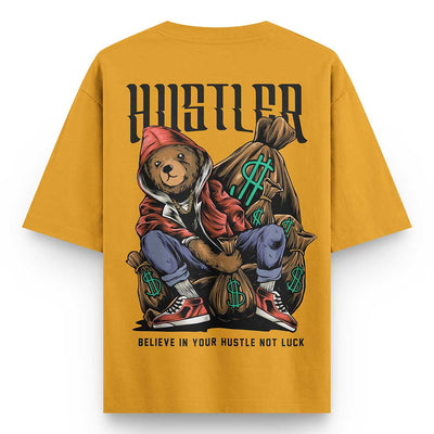 Hustler Mustard Oversized T-shirt